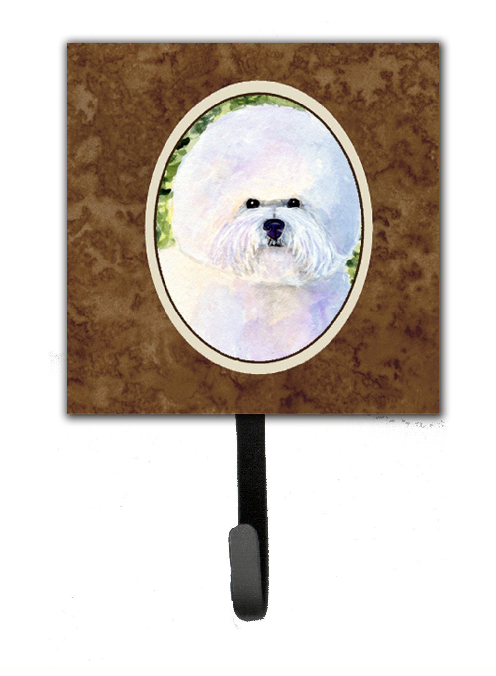 Bichon Frise Leash Holder or Key Hook by Caroline's Treasures