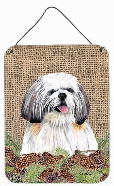 Shih Tzu Aluminium Metal Wall or Door Hanging Prints by Caroline's Treasures