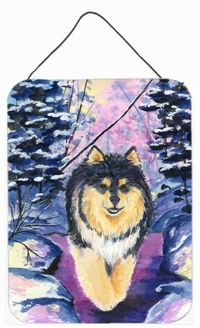 Finnish Lapphund Aluminium Metal Wall or Door Hanging Prints by Caroline's Treasures