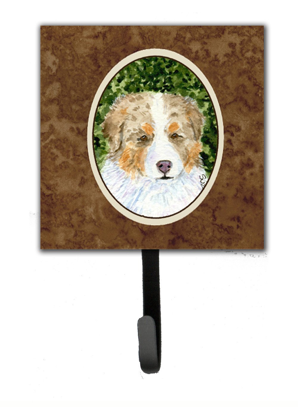 Australian Shepherd Leash Holder or Key Hook by Caroline&#39;s Treasures