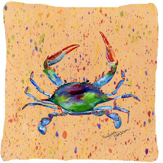 Crab Decorative   Canvas Fabric Pillow - the-store.com