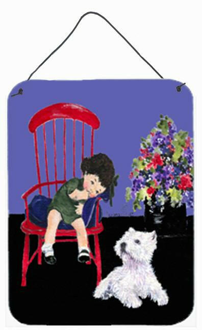 Westie Aluminium Metal Wall or Door Hanging Prints by Caroline's Treasures