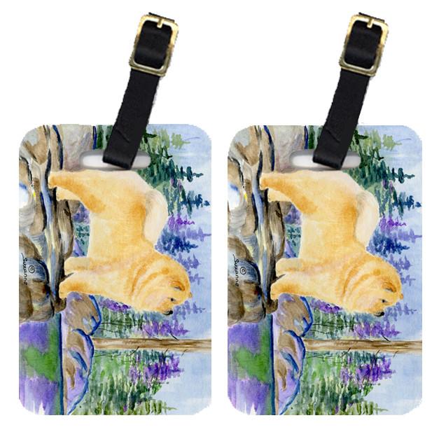 Pair of 2 Chow Chow Luggage Tags by Caroline&#39;s Treasures