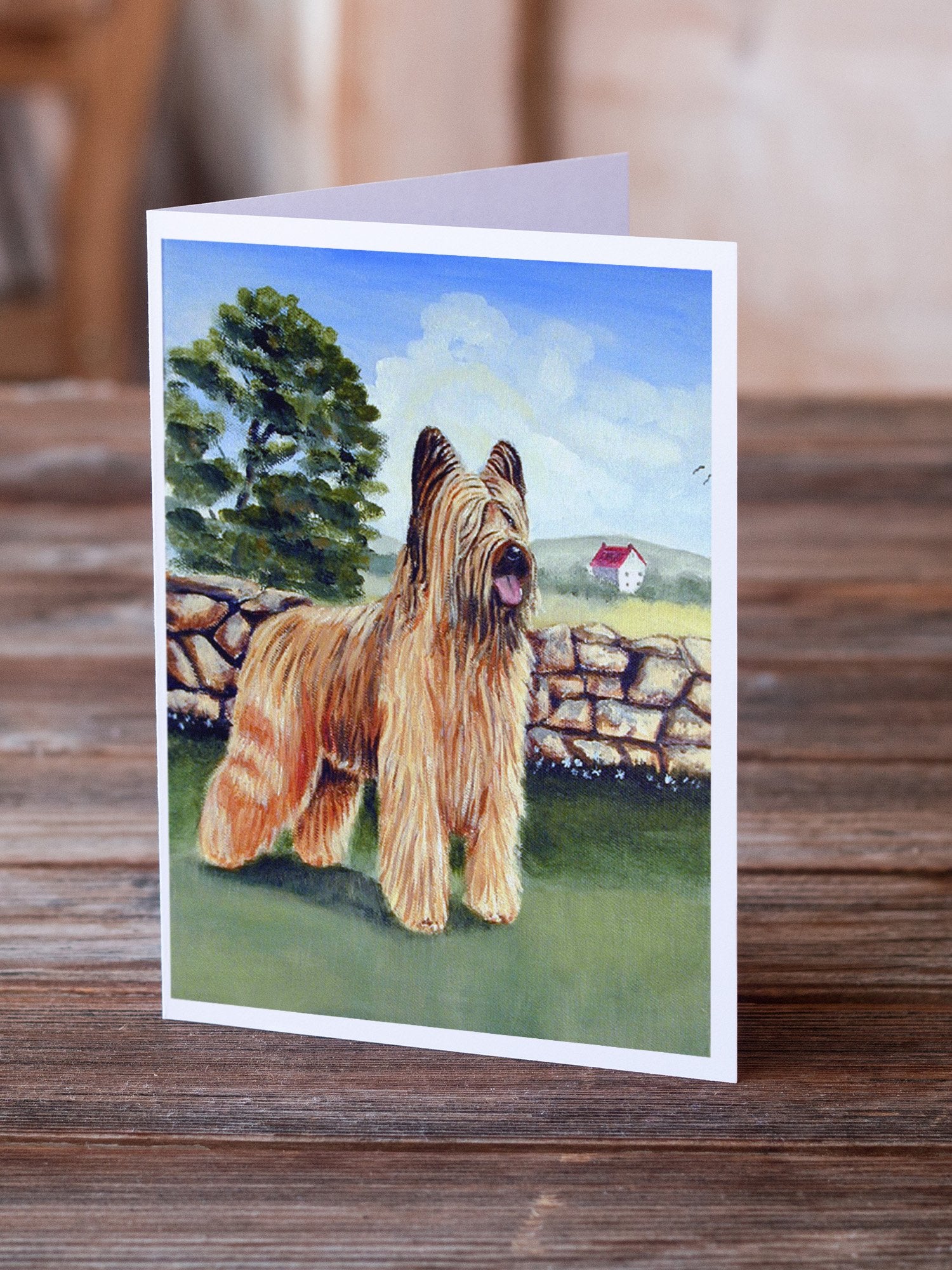 Buy this Briard Greeting Cards and Envelopes Pack of 8