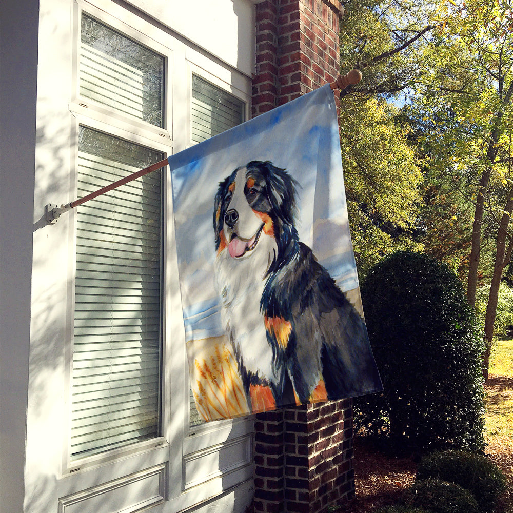 Bernese Mountain Dog Flag Canvas House Size  the-store.com.