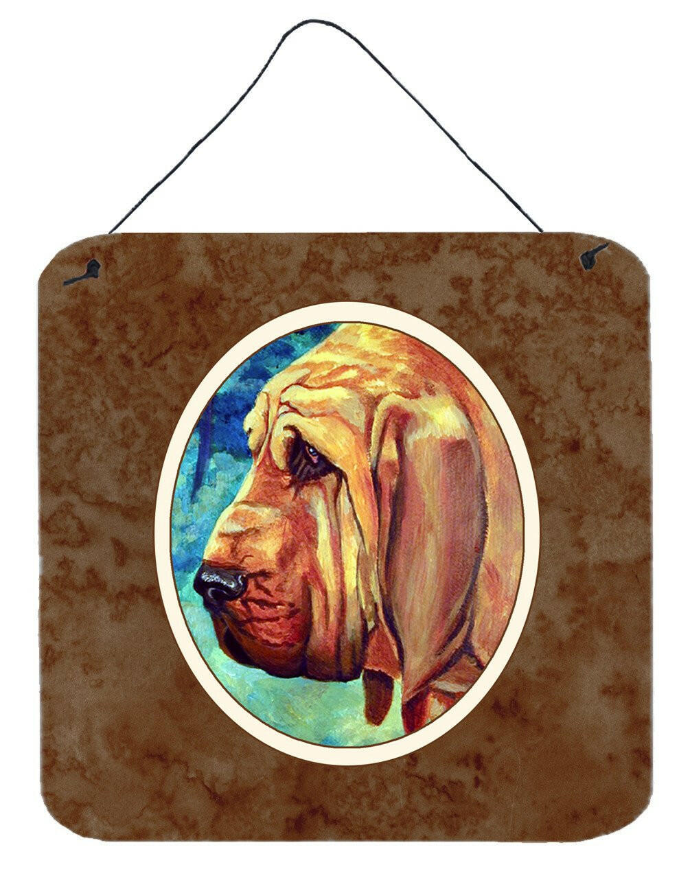 Bloodhound Wall or Door Hanging Prints 7013DS66 by Caroline&#39;s Treasures