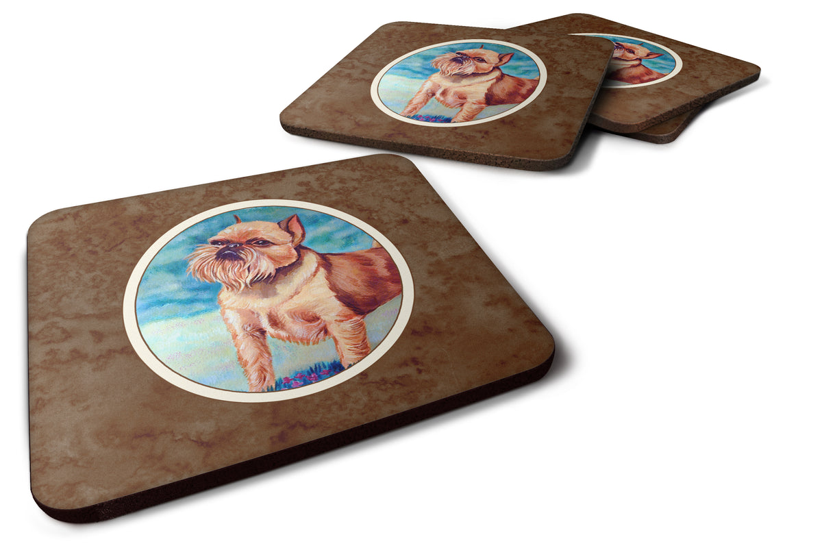 Brussels Griffon Foam Coaster Set of 4 7016FC - the-store.com