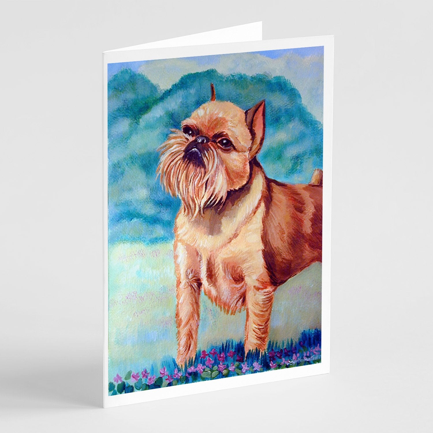 Buy this Brussels Griffon Greeting Cards and Envelopes Pack of 8