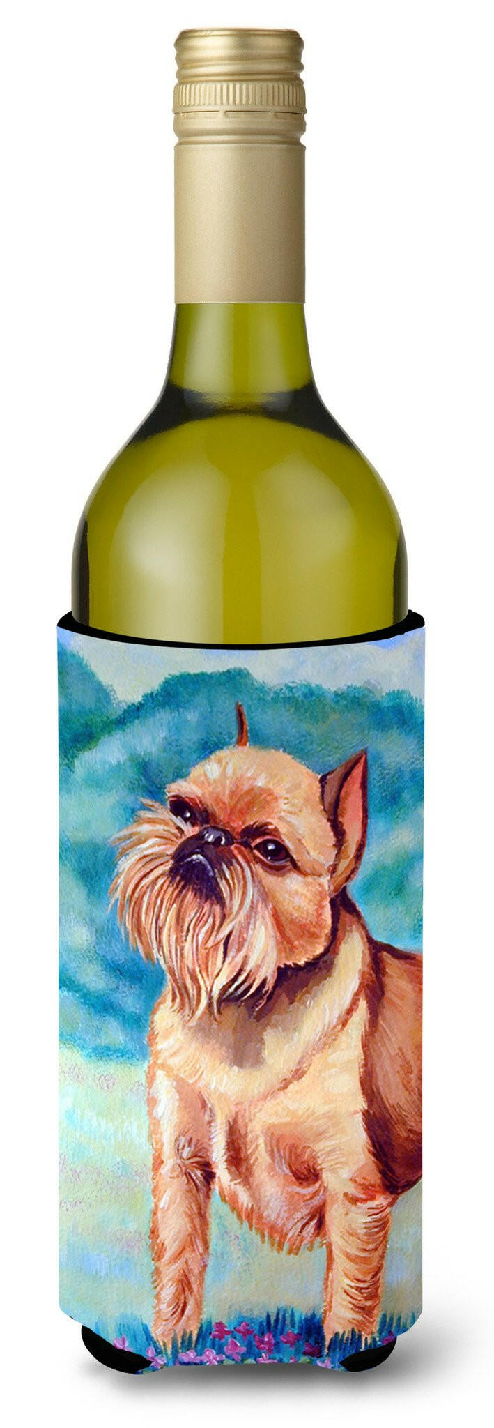 Brussels Griffon Wine Bottle Beverage Insulator Beverage Insulator Hugger by Caroline's Treasures