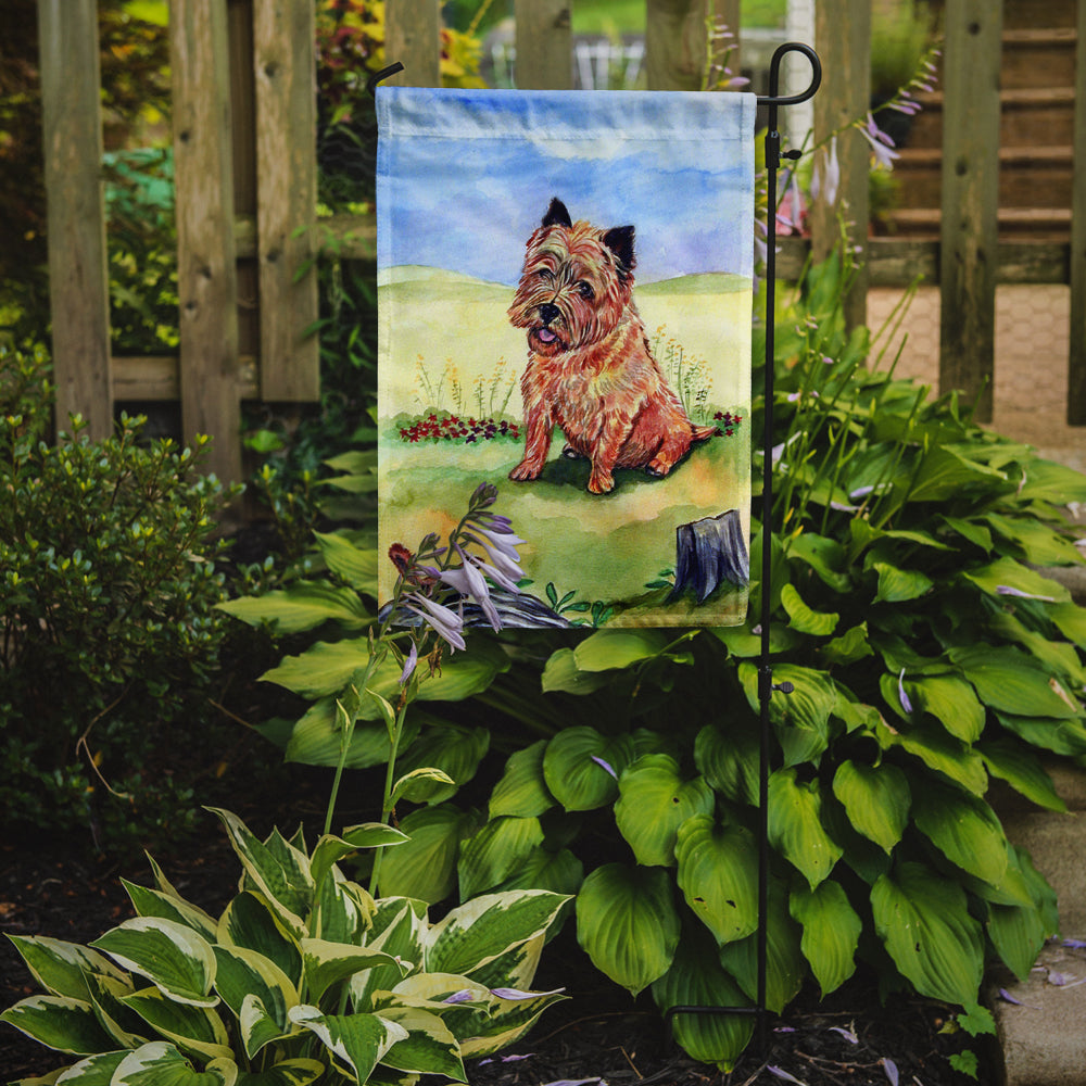 Cairn Terrier and the chipmunk Flag Garden Size.