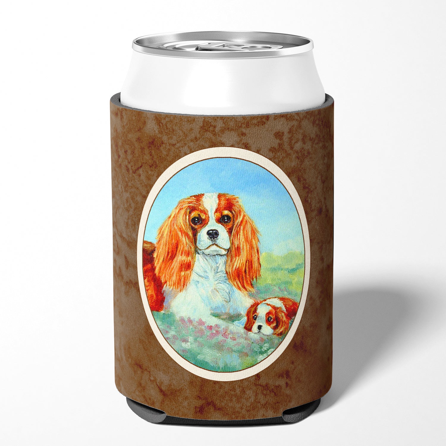 Cavalier Spaniel Momma's Love Can or Bottle Hugger 7019CC.