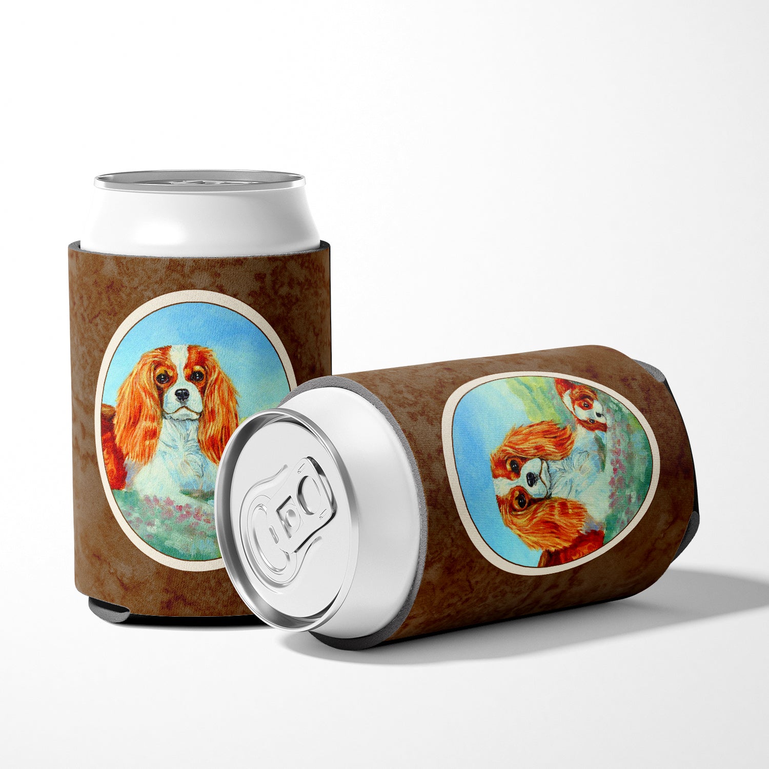 Cavalier Spaniel Momma's Love Can or Bottle Hugger 7019CC.