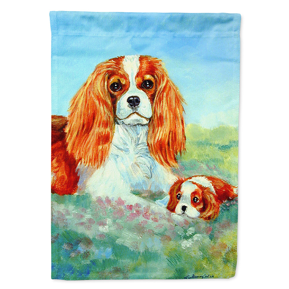 Cavalier Spaniel Momma&#39;s Love Flag Canvas House Size  the-store.com.