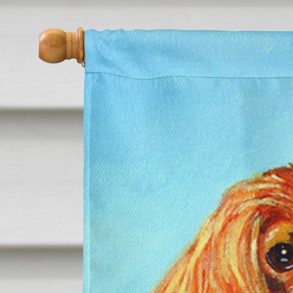 Cavalier Spaniel Momma's Love Flag Canvas House Size  the-store.com.