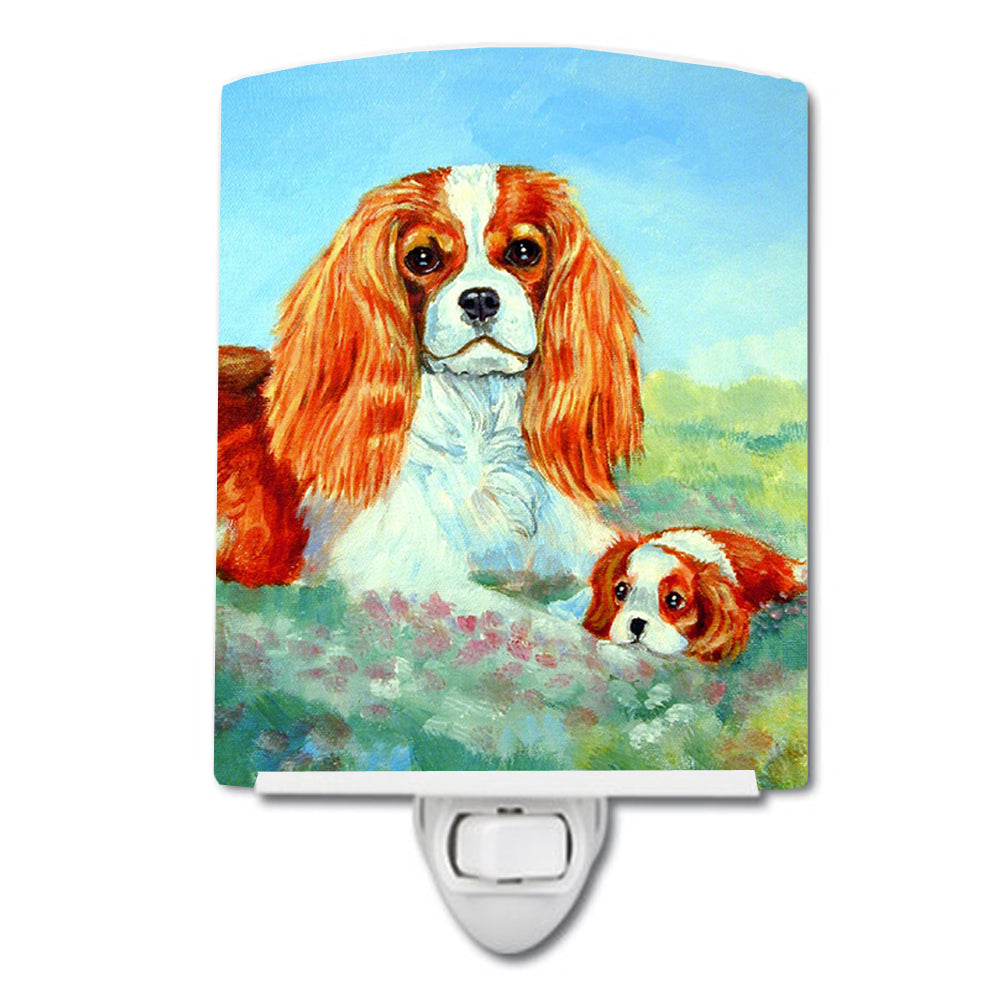 Cavalier Spaniel Momma's Love Ceramic Night Light 7019CNL - the-store.com