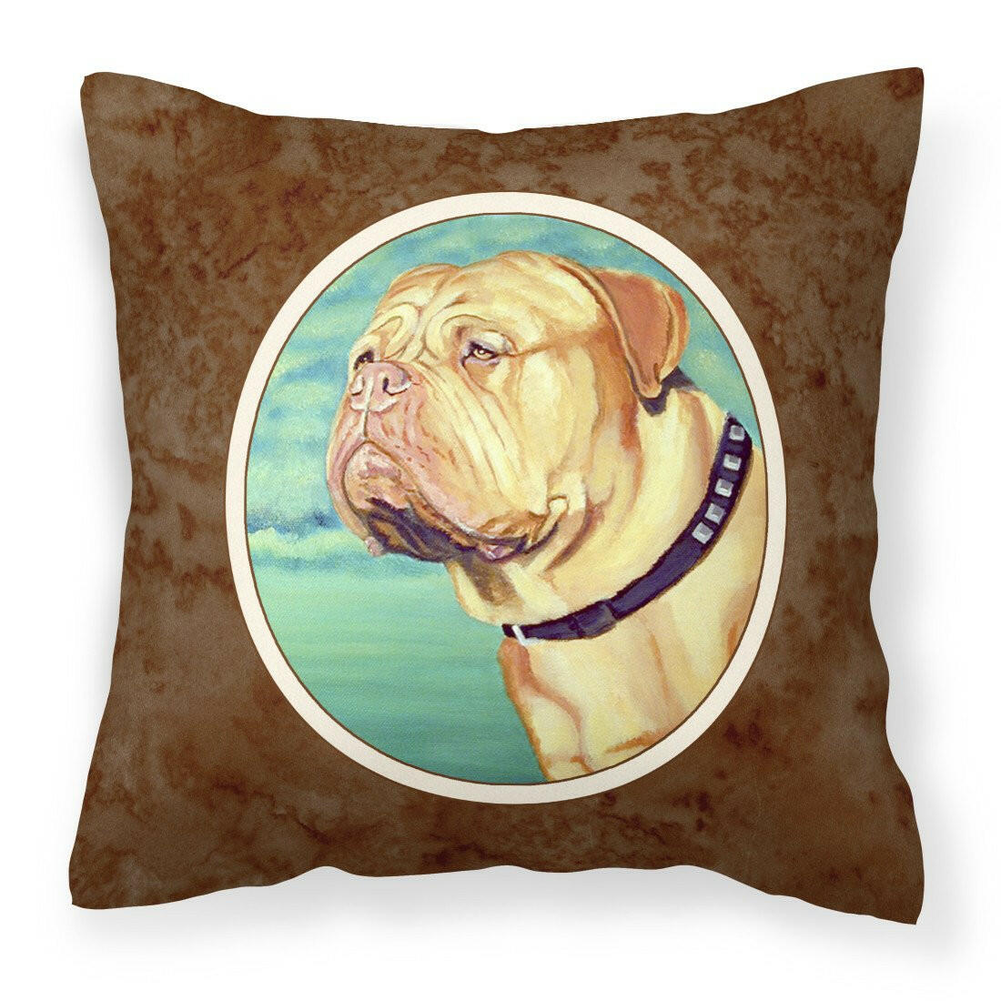 Dogue de Bordeaux Fabric Decorative Pillow 7024PW1414 - the-store.com