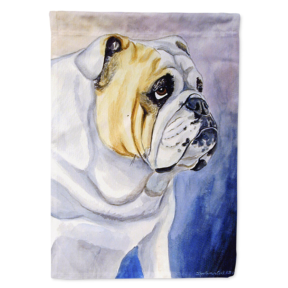 English Bulldog Flag Canvas House Size  the-store.com.