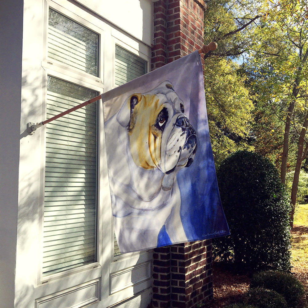 English Bulldog Flag Canvas House Size  the-store.com.