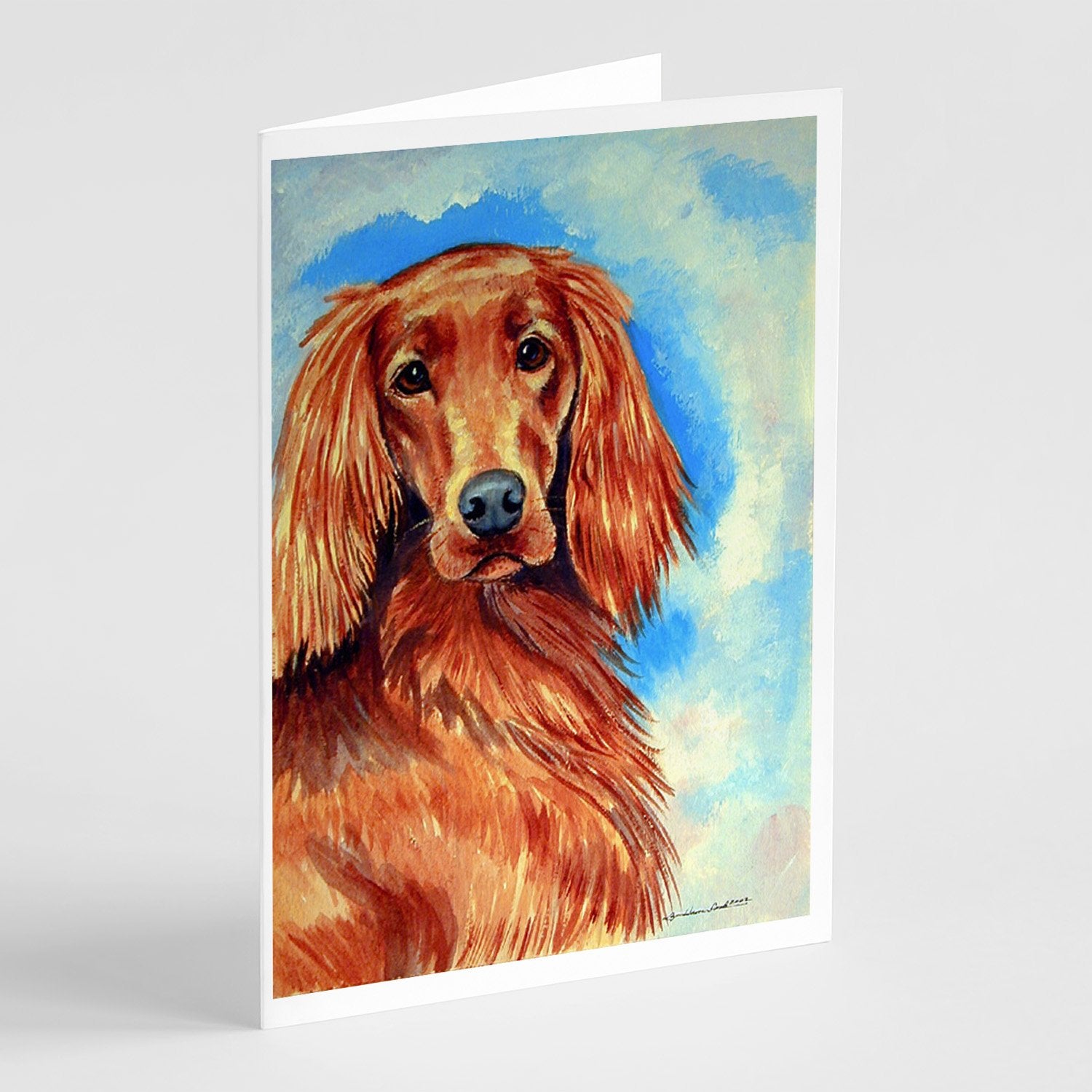 Buy this Irish Setter Greeting Cards and Envelopes Pack of 8