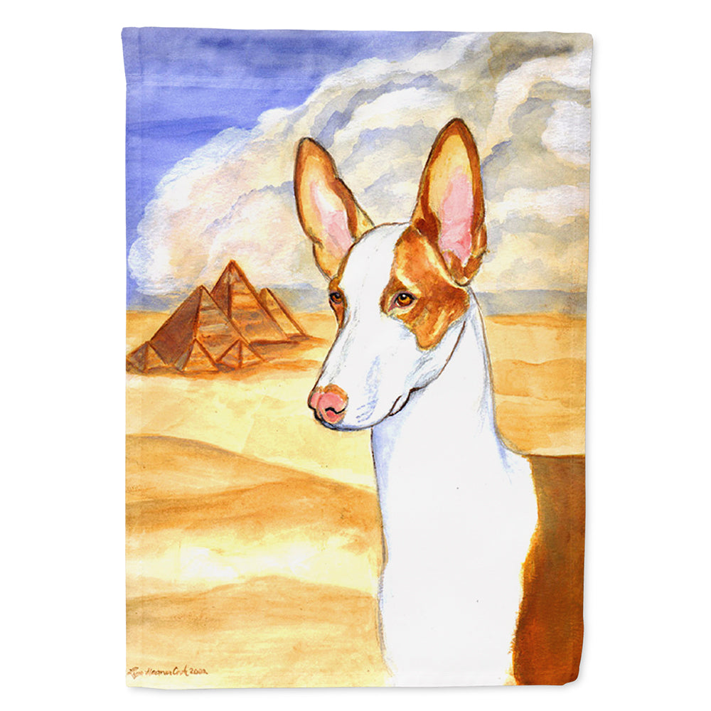 Ibizan Hound Flag Canvas House Size  the-store.com.