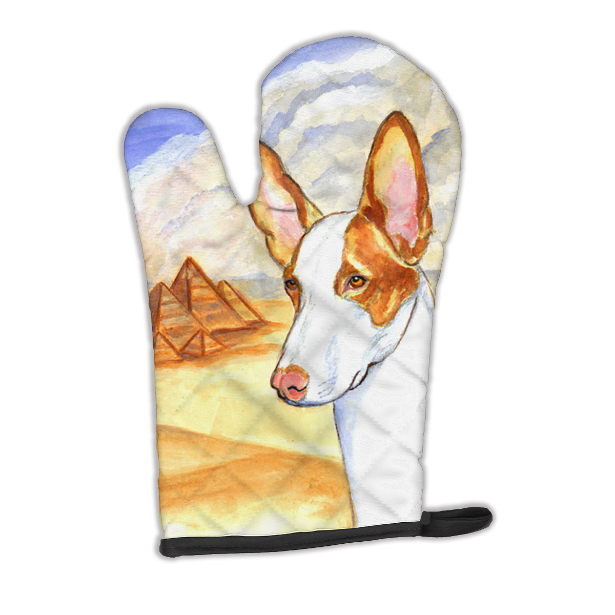 Ibizan Hound Oven Mitt 7031OVMT  the-store.com.