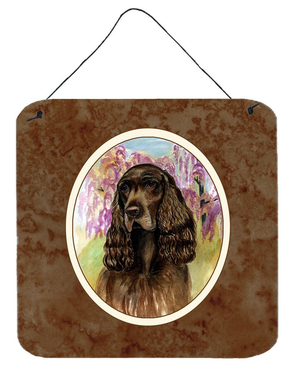 Field Spaniel Wall or Door Hanging Prints 7033DS66 by Caroline's Treasures