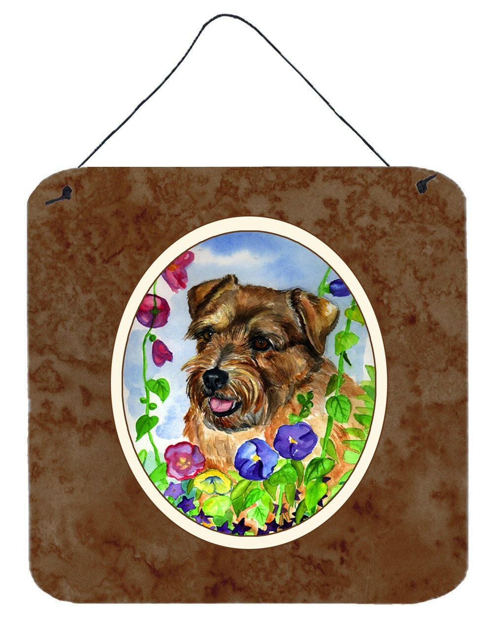 Norfolk Terrier Wall or Door Hanging Prints 7035DS66 by Caroline&#39;s Treasures