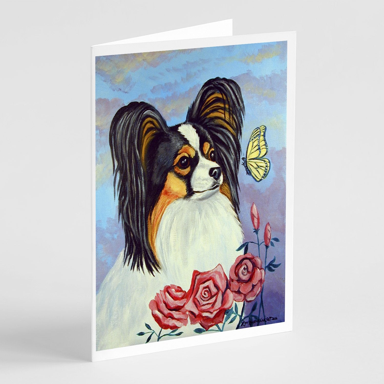 Buy this Papillon Yellow Butterfly Greeting Cards and Envelopes Pack of 8