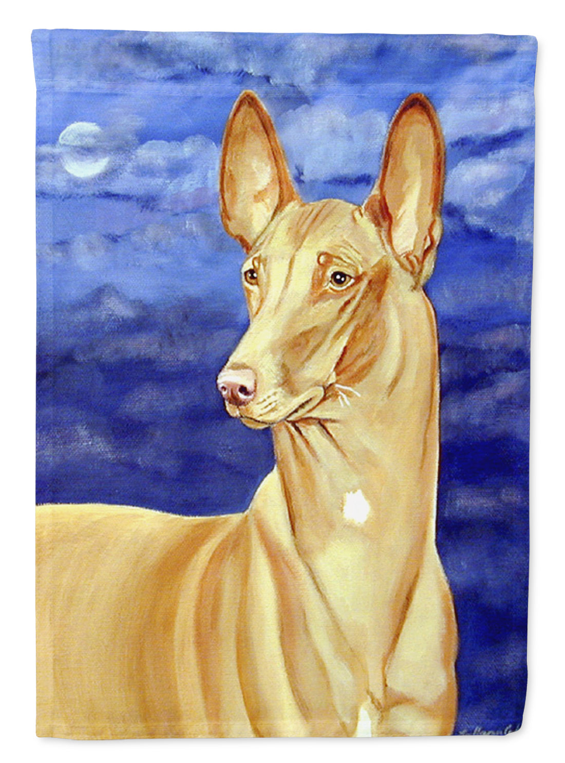 Pharaoh Hound Flag Garden Size.