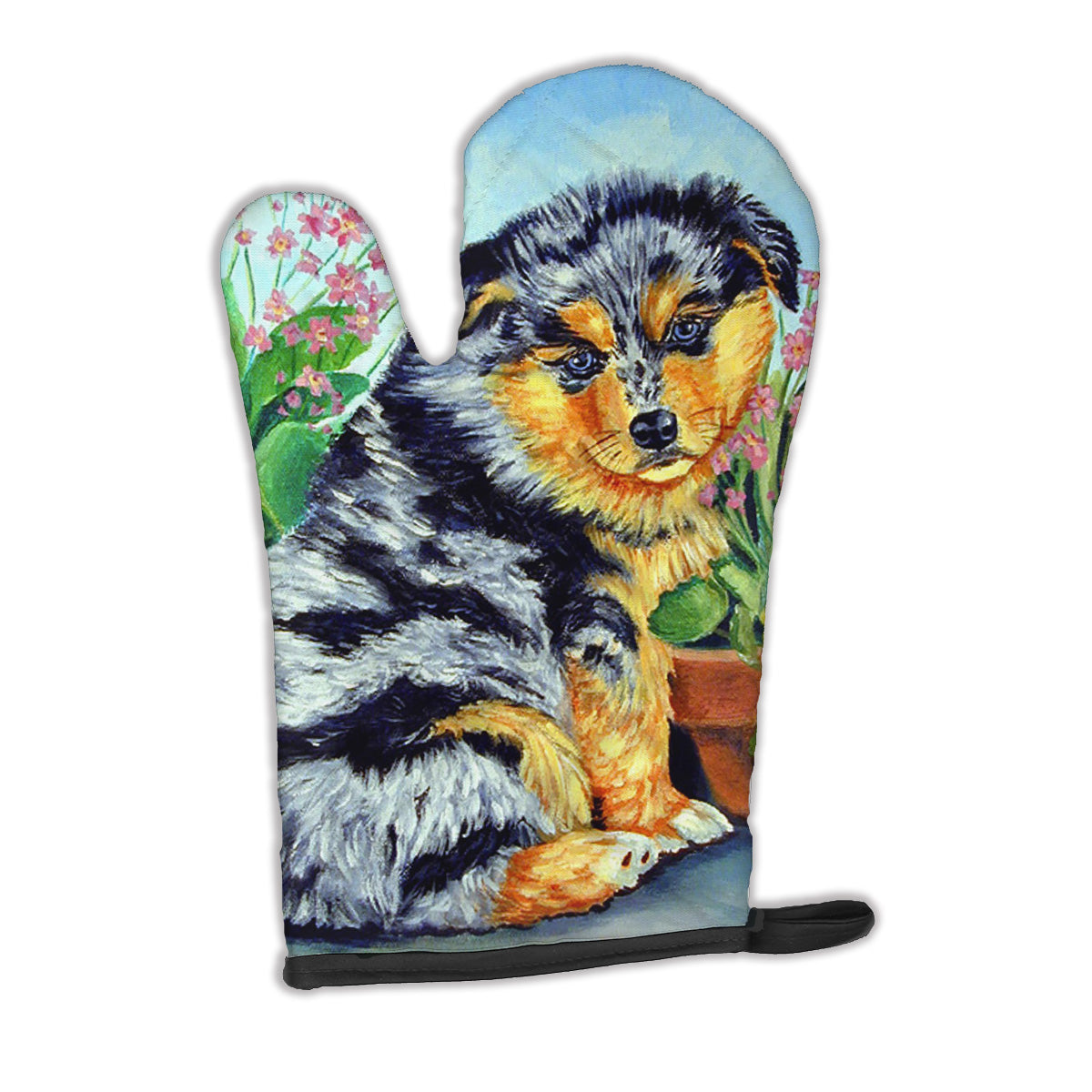 Australian Shepherd Puppy Oven Mitt 7045OVMT  the-store.com.