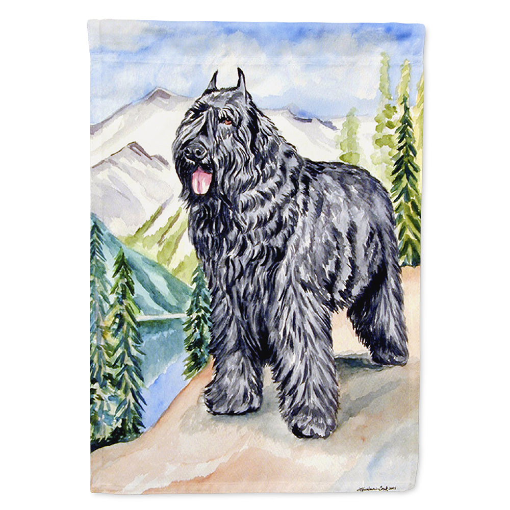 Bouvier des Flandres Flag Canvas House Size  the-store.com.