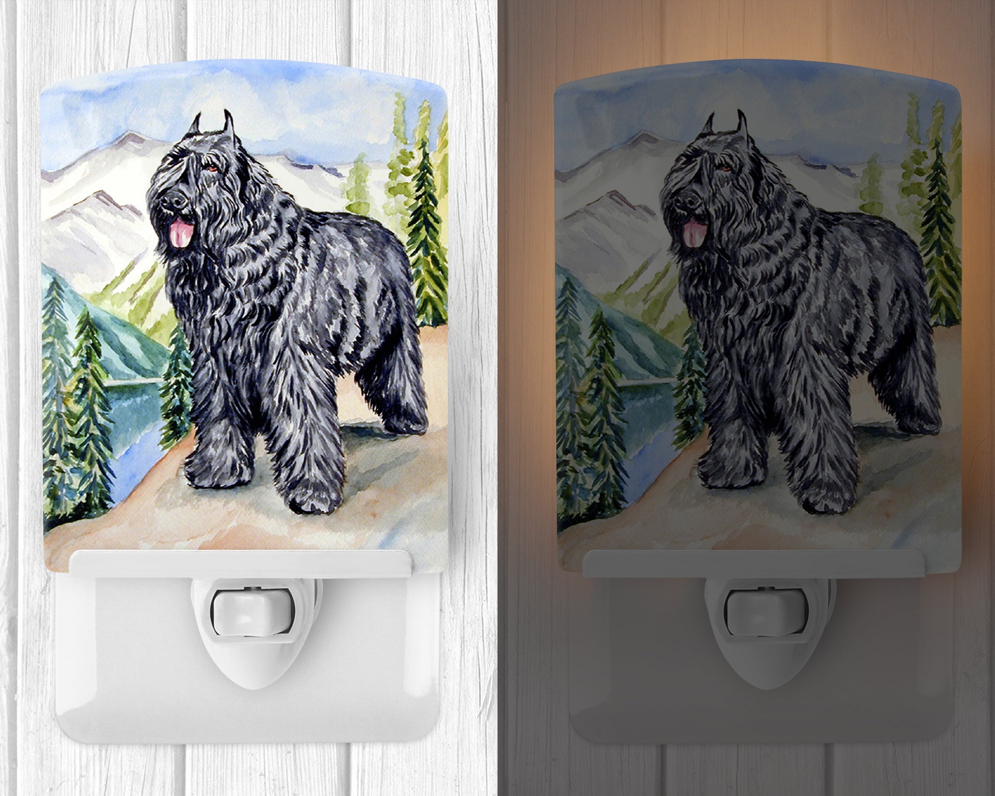 Bouvier des Flandres Ceramic Night Light 7049CNL - the-store.com