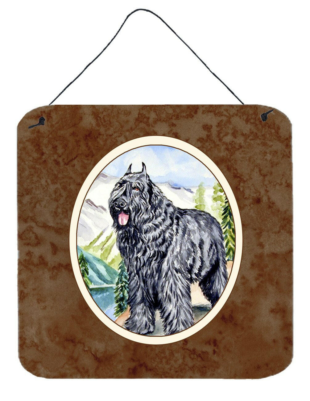 Bouvier des Flandres Wall or Door Hanging Prints 7049DS66 by Caroline&#39;s Treasures