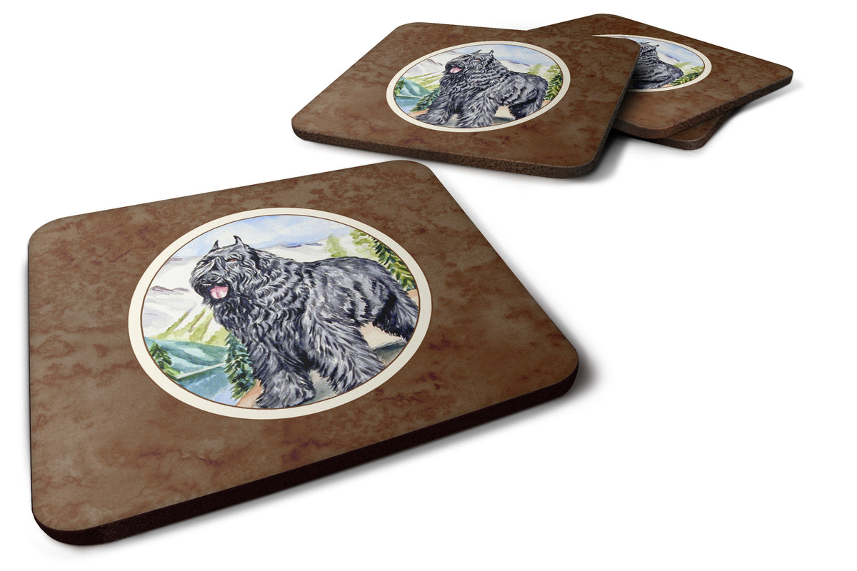 Bouvier des Flandres Foam Coaster Set of 4 7049FC - the-store.com