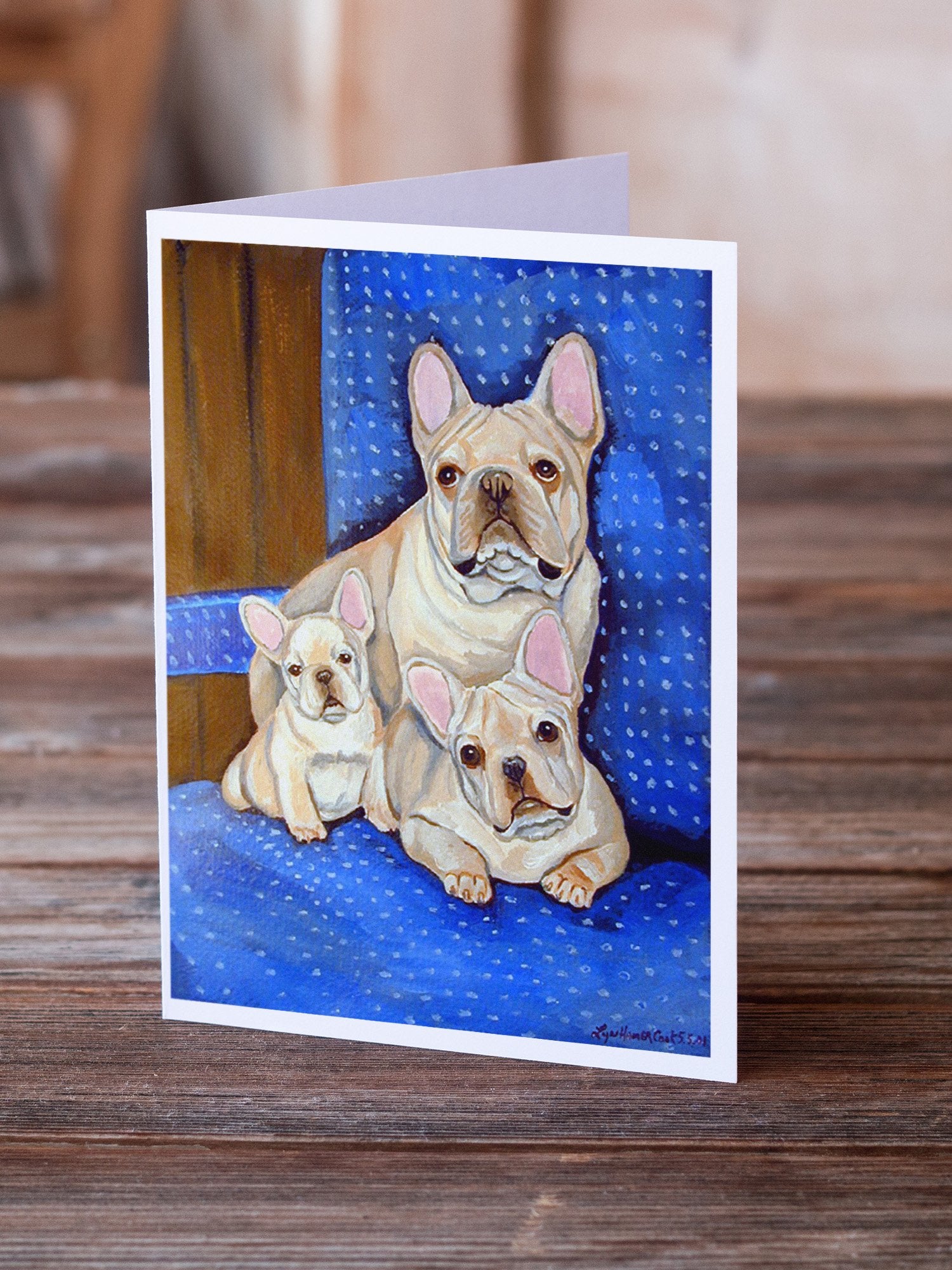 Buy this French Bulldog Momma's Love  Greeting Cards and Envelopes Pack of 8