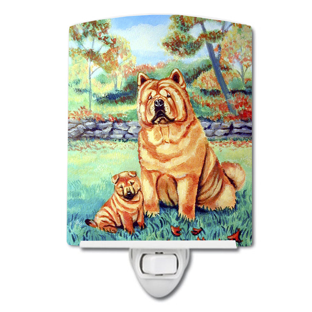 Chow Chow Momma's Love Ceramic Night Light 7057CNL - the-store.com