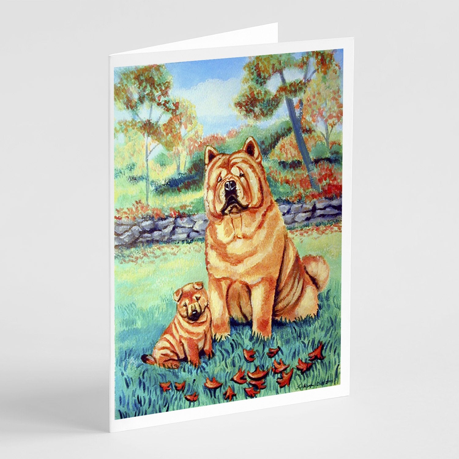 Buy this Chow Chow Momma's Love  Greeting Cards and Envelopes Pack of 8