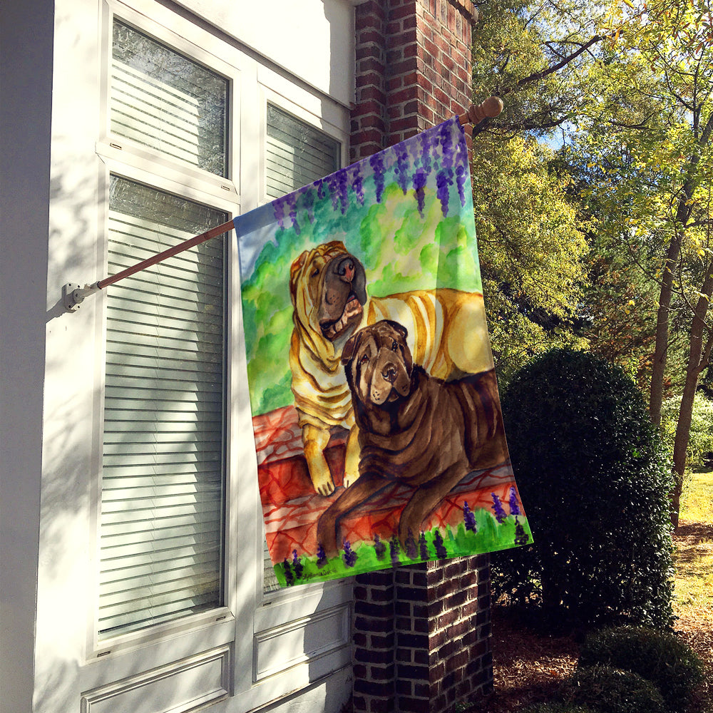 Shar Pei Patio Peis Flag Canvas House Size  the-store.com.