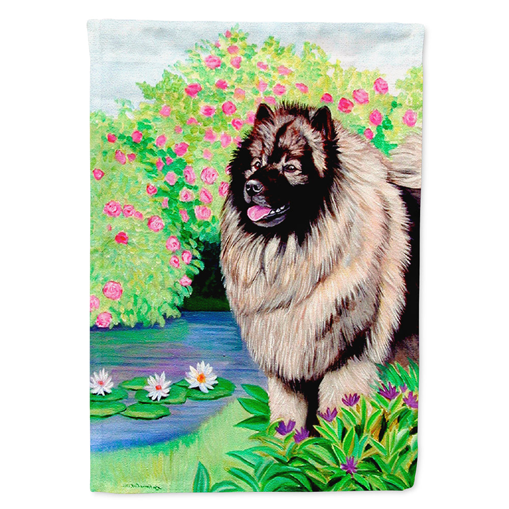 Keeshond Flag Canvas House Size  the-store.com.