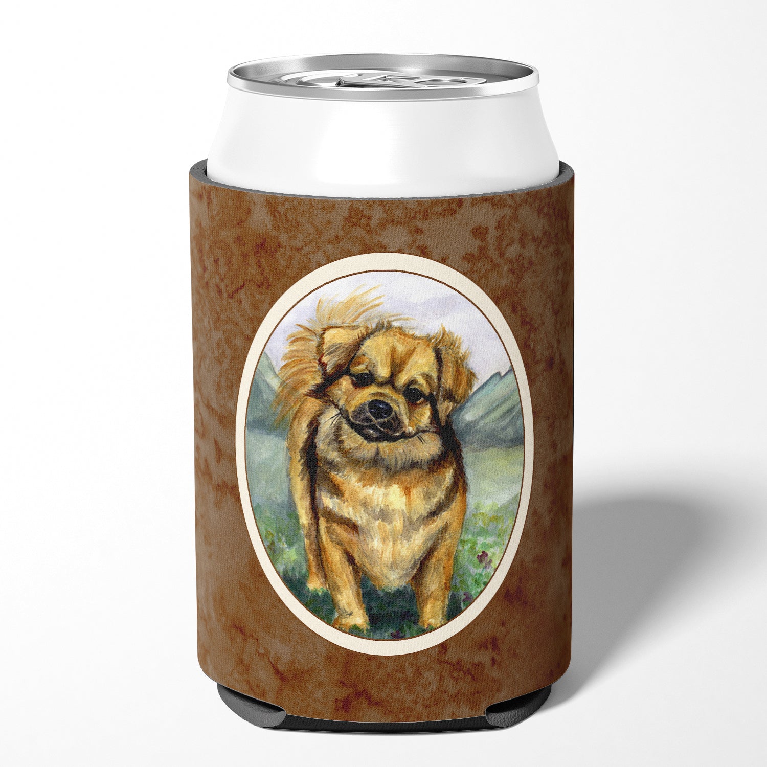 Tibetan Spaniel Can or Bottle Hugger 7075CC.