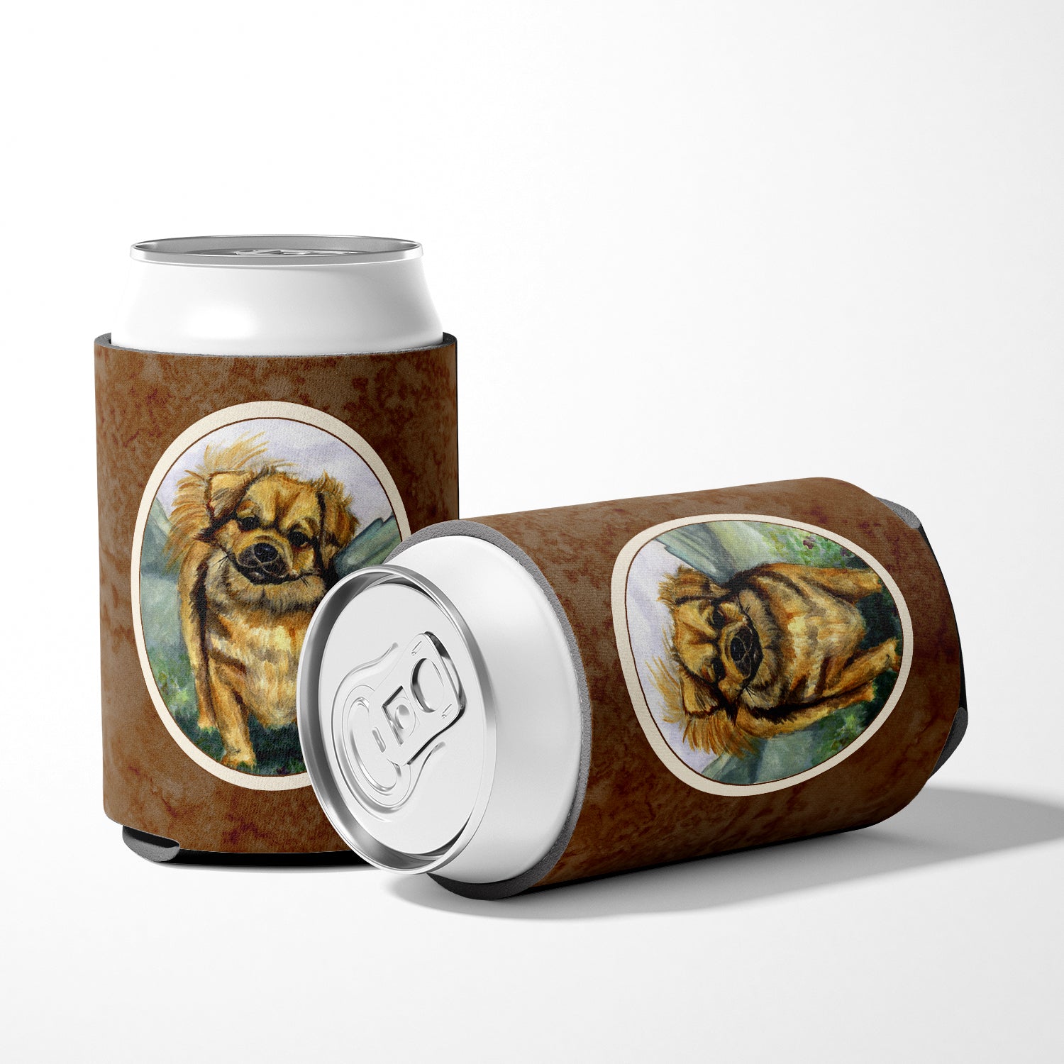 Tibetan Spaniel Can or Bottle Hugger 7075CC.