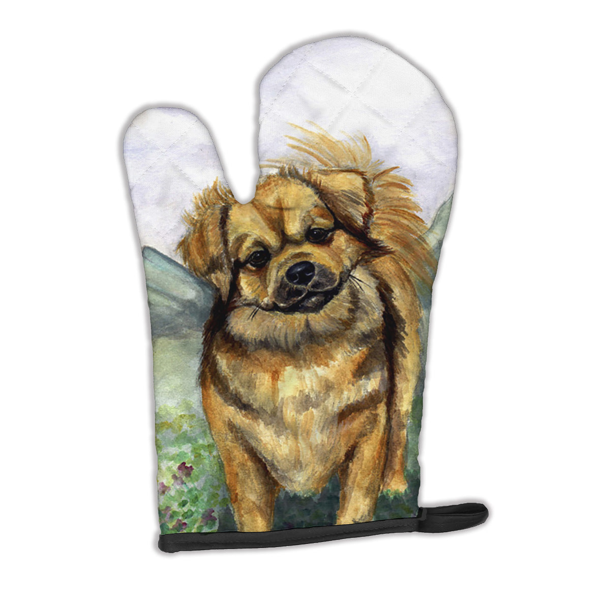 Tibetan Spaniel Oven Mitt 7075OVMT  the-store.com.