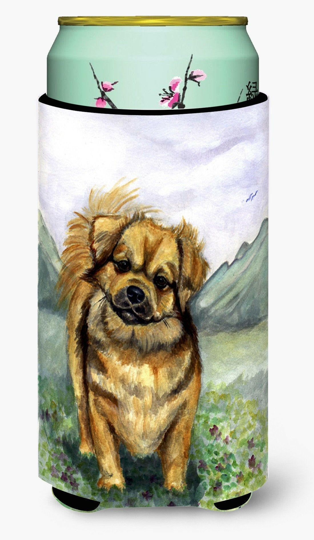 Tibetan Spaniel  Tall Boy Beverage Insulator Beverage Insulator Hugger by Caroline&#39;s Treasures