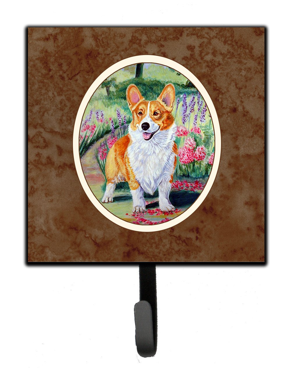 Pembroke Corgi Springtime Leash or Key Holder 7077SH4 by Caroline&#39;s Treasures