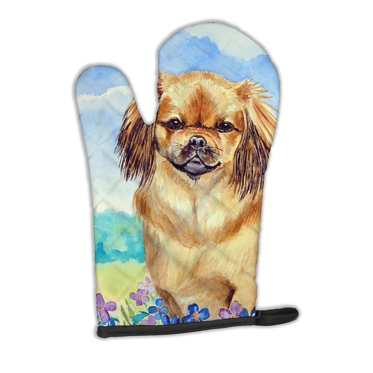 Tibetan Spaniel Oven Mitt 7078OVMT  the-store.com.