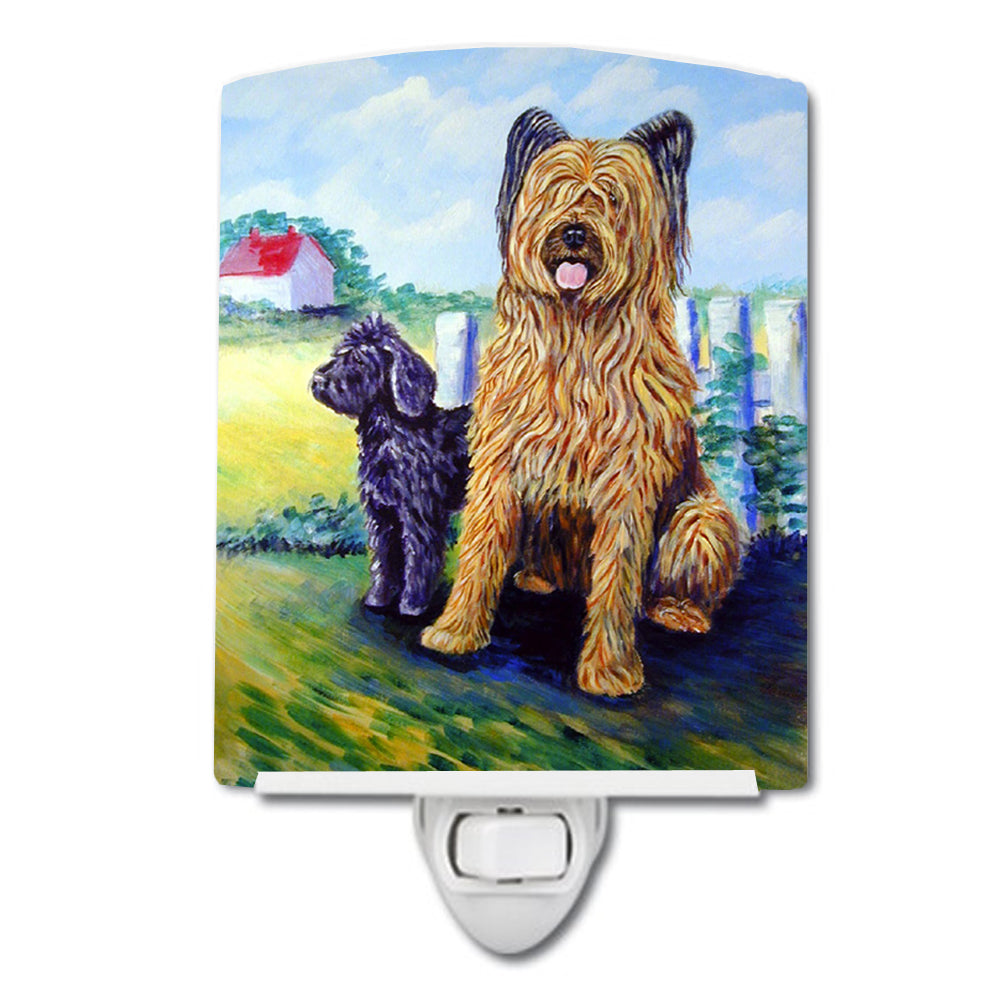 Briard Ceramic Night Light 7092CNL - the-store.com