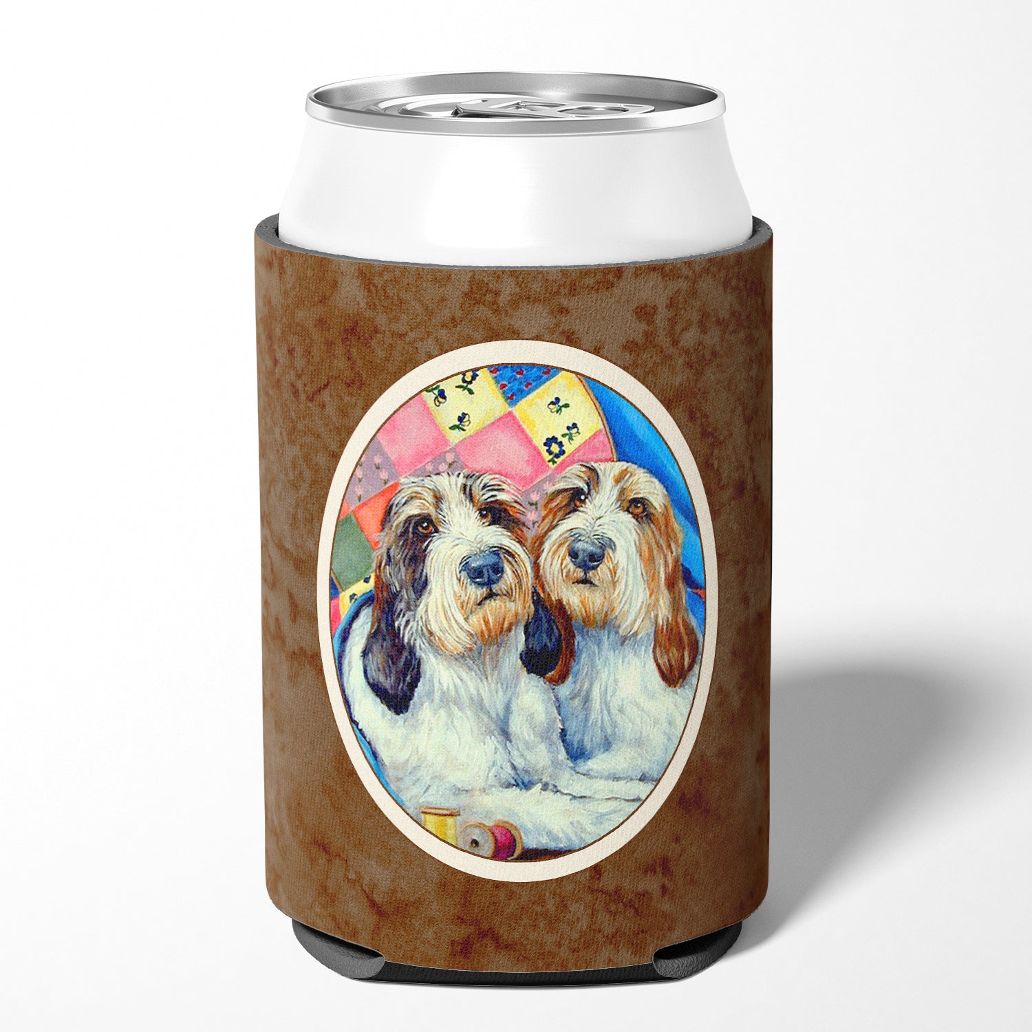 Petit Basset Griffon Vendeen Can or Bottle Hugger 7095CC.