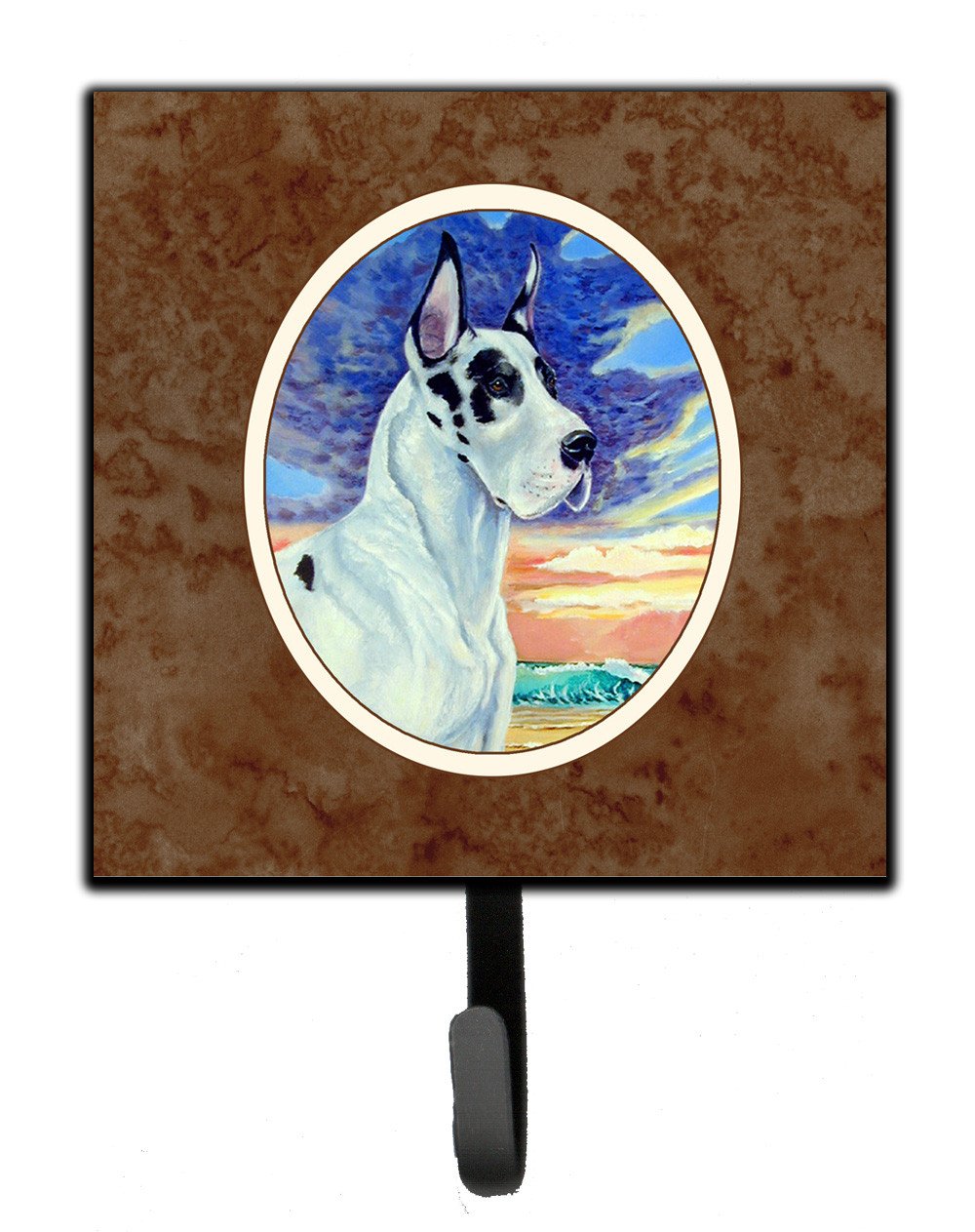 Harelquin Great Dane Leash or Key Holder 7098SH4 by Caroline&#39;s Treasures