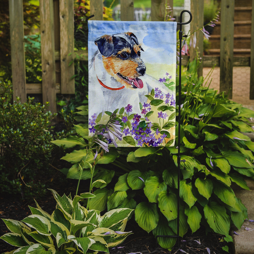 Jack Russell Terrier Flag Garden Size.