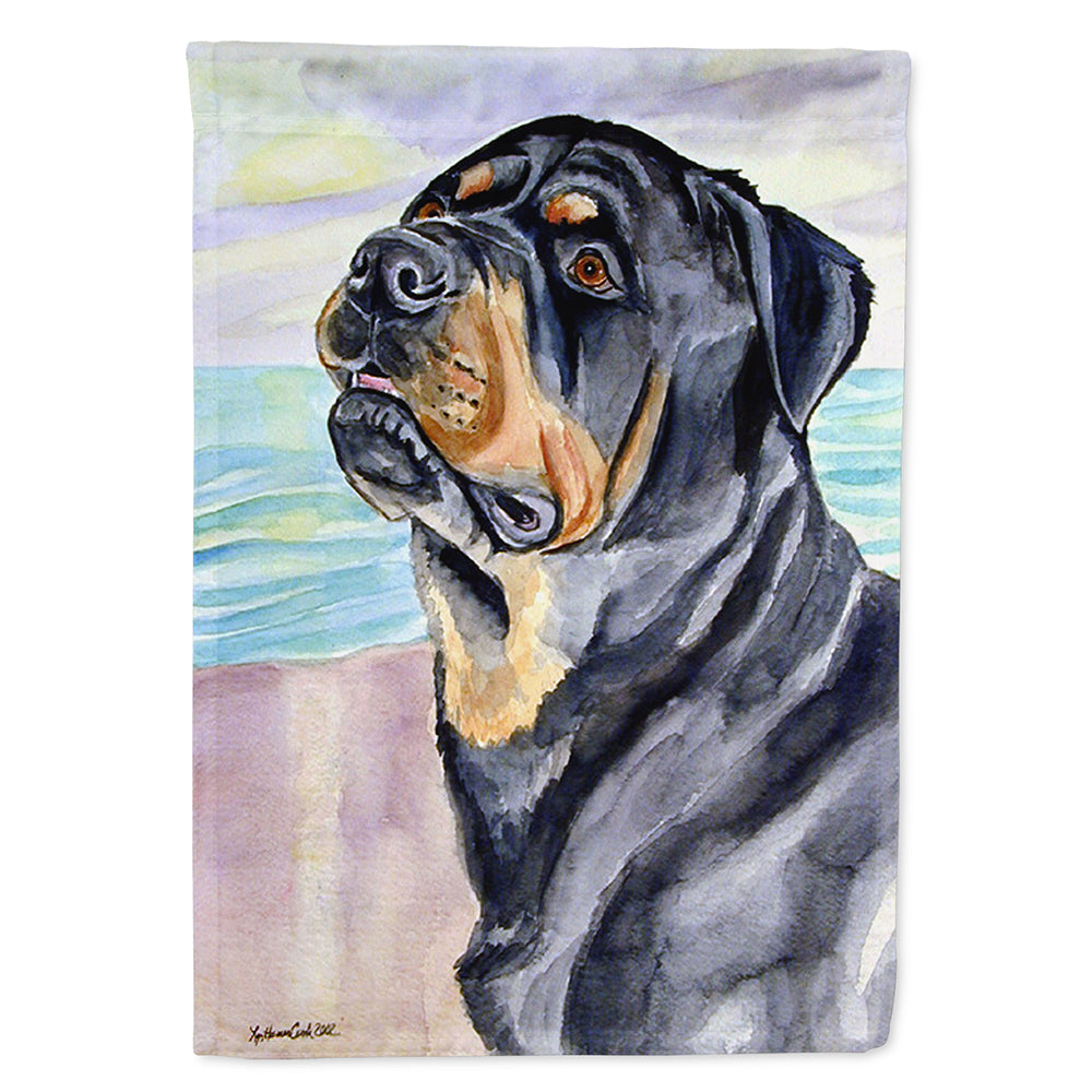 Rottweiler Flag Canvas House Size  the-store.com.